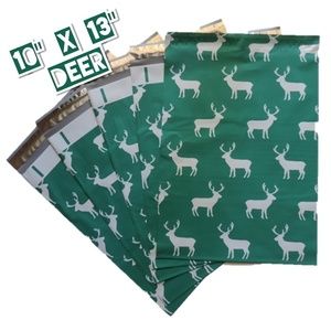 100 Deer Poly Mailers 10x13